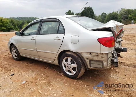 2003 Toyota Corolla Ce из США, поврежденный, VIN JTDBR32E430048260